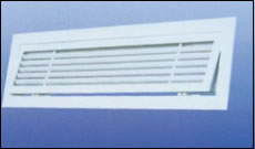 可開(kāi)側(cè)壁格柵式風(fēng)口